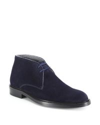 To Boot | Blue Brewer Suede Chukka Boots for Men | Lyst