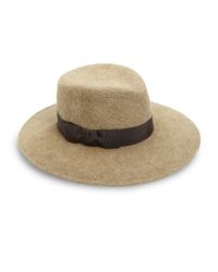 Eric Javits | Brown Zora Milled Rabbit Hair Hat | Lyst
