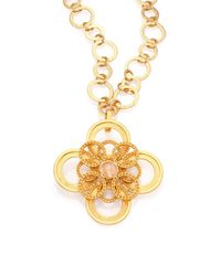 Stephanie Kantis | Metallic Infinity White Quartz Pendant | Lyst
