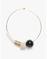 Maslo Jewelry | Metallic Baseline Necklace | Lyst