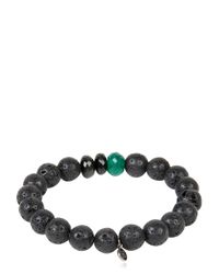 Ocnarf Sairutsa | Green Rock And Raw Bracelet | Lyst