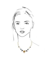 Monique Péan | Multicolor Multi-stone Necklace | Lyst