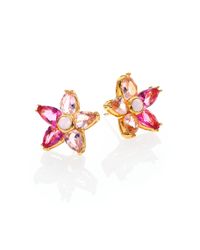 kate spade new york | Pink Ombre Bouquet Stud Earrings | Lyst