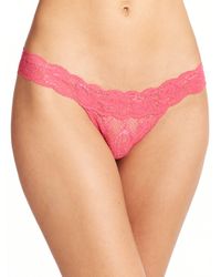 Cosabella | Pink Never Say Never Relaxed Lace Thong | Lyst