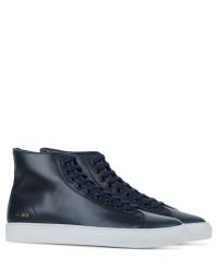 Common projects High-top Sneakers in Blue for Men (Dark blue) | Lyst