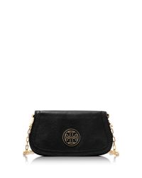Tory Burch | Black Amanda Convertible Clutch | Lyst