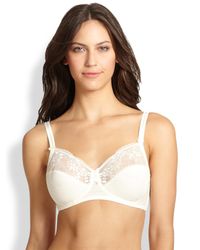 Chantelle | White Pont Neuf Soft Cup Bra | Lyst