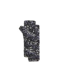 Rebecca Taylor - Black Eugenia Kim Joelle Knit Gloves - Lyst