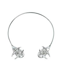 Heaven Tanudiredja | Metallic Silver Aviator Goggle Necklace | Lyst