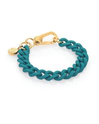 Marc By Marc Jacobs | Green Rubber Chain Bracelet | Lyst
