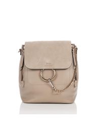 Chloé - Metallic Faye Medium Backpack - Lyst