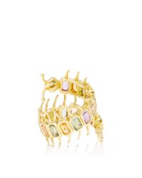 Daniela Villegas | Multicolor One Of A Kind Technicolor Centipede Ring | Lyst