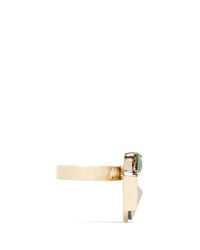 Iosselliani | Green Pyramid Crystal Ring | Lyst