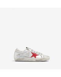Golden Goose Deluxe Brand - Metallic Superstar Sneakers - Lyst