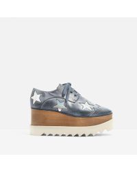 Stella McCartney | Blue Elyse Brogue | Lyst
