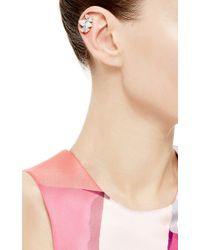 Olya Shikhova | Metallic Transparent Taiga Clips Ear Cuffs | Lyst