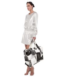 Norma Kamali | Multicolor Large Carpet Bag | Lyst