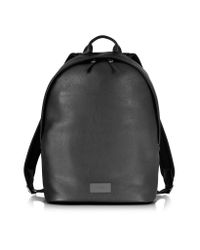 Paul Smith - City Webbing Black Leather Backpack - Lyst