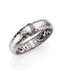 John Hardy | Metallic Palu Sterling Silver Kick Cuff Bracelet | Lyst