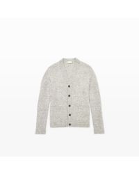 Club Monaco | Gray Soft Wool Cardigan for Men | Lyst