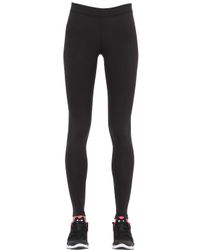Under Armour | Black Cotton Blend Training Leggings | Lyst