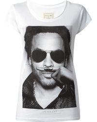 Lyst - Eleven Paris Lenny Kravitz T-shirt in White