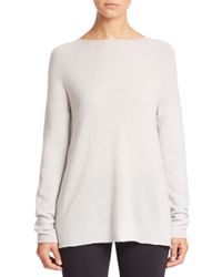 The Row | Beige Banny Boatneck Sweater | Lyst