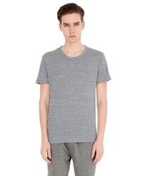 Alternative Apparel | Gray Eco-jersey Crewneck T-shirt for Men | Lyst