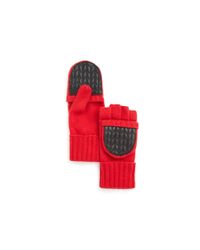 Pink Pony | Red Lauren Quilted Pop-top Gloves | Lyst
