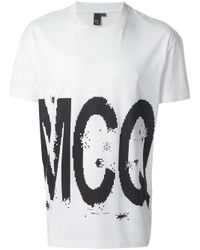 mcq t shirt white