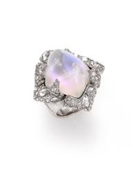 Alexis Bittar | Metallic Lucite Glacial Crystal Ring | Lyst