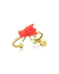 Les Nereides - Metallic Bijoux Miniatures Fly Ring - Lyst