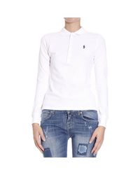 Polo Ralph Lauren | White T-shirt | Lyst