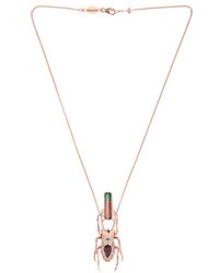 Daniela Villegas | Pink Chloris Necklace | Lyst