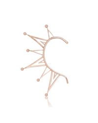 Arme De L'Amour | Pink Triangle Sphere Ear Cuff / Sale | Lyst
