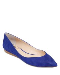 vince camuto snakeskin flats