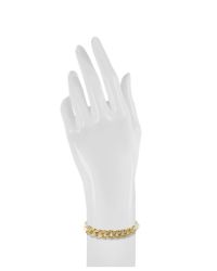 Juicy Couture - Pink Chain Link Friendship Bracelet - Lyst