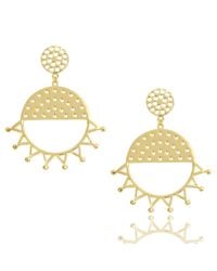 Arme De L'Amour | Metallic Midnight Sunlight Earring | Lyst