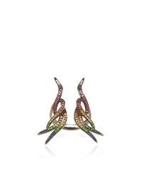 AS29 | Metallic Fire Butterfly Ring | Lyst