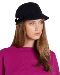 Ted Baker | Blue Bena Bow Cap | Lyst