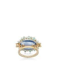 Sharon Khazzam | Blue One Of A Kind Dendra Ring | Lyst