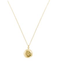 Monica Rich Kosann | Metallic 18k Yellow Gold Round Burst Locket | Lyst