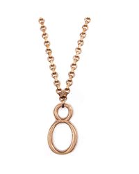 Lulu Frost | Metallic Plaza Small Number 8 | Lyst
