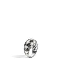 John Hardy | Black Legends Naga Dome Ring | Lyst