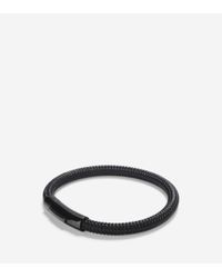 Cole Haan - Black Mesh Bracelet for Men - Lyst