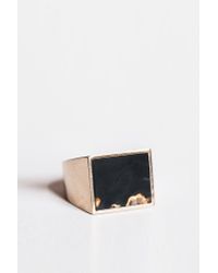 Legier & Livaudais - Black Onyx Ring for Men - Lyst
