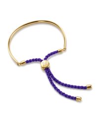 Monica Vinader | Metallic Fiji Friendship Bracelet | Lyst