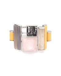 Eddie Borgo | Metallic Composition Cuff | Lyst