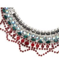Tom Binns | Multicolor Editorialist Exclusive: Emerald And Ruby Scallop Necklace | Lyst