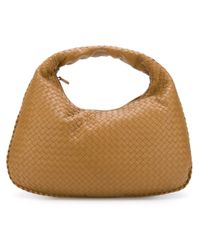 Bottega Veneta | Brown Junior Intrecciato Nappa Large Veneta Bag | Lyst